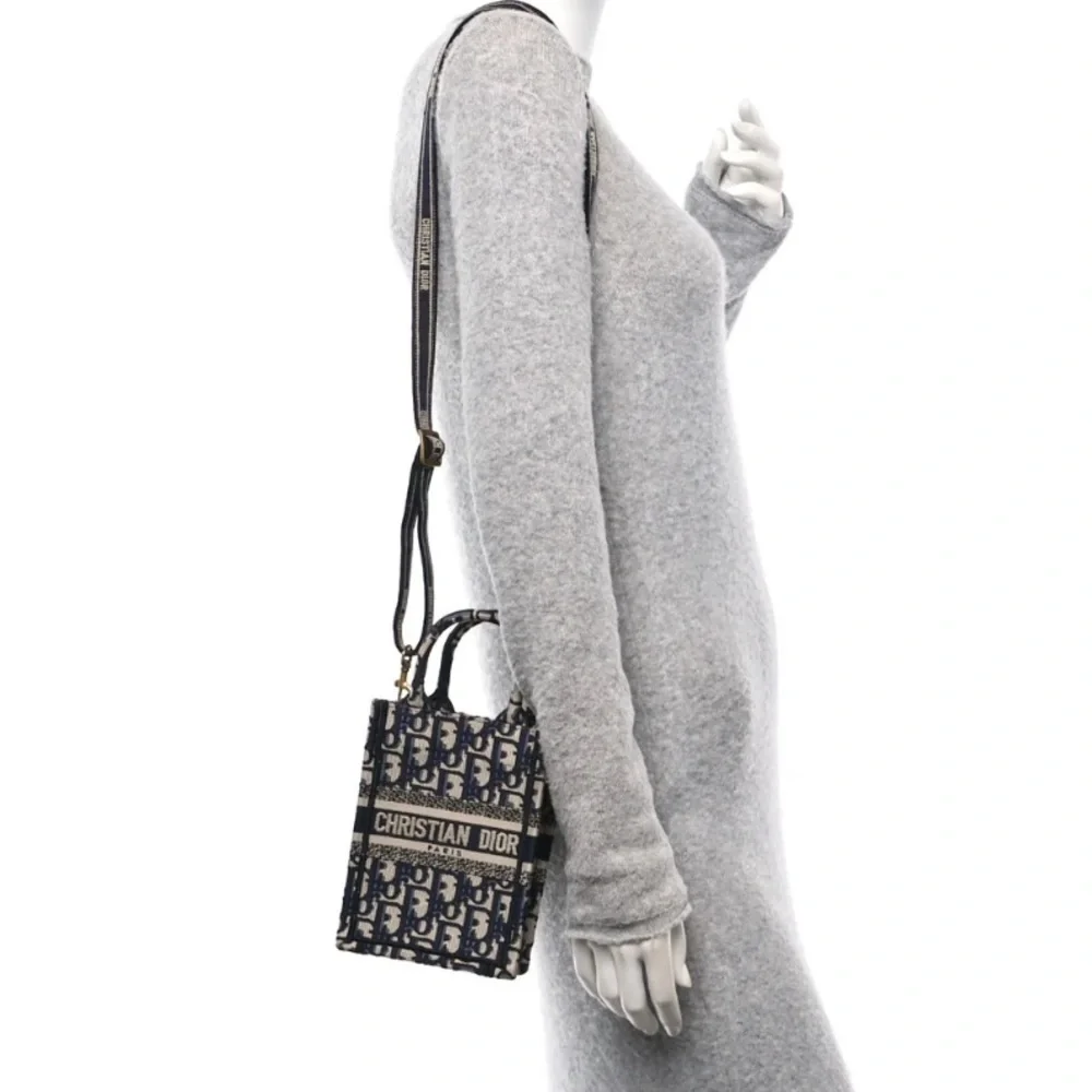 CHRISTIAN DIOR Mini Book Tote Bag NWT! - Picture 3 of 5